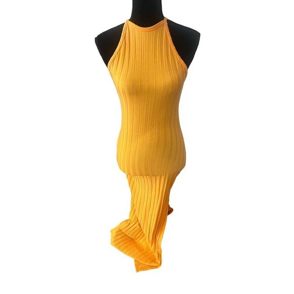 NWT Jonathan Simkhai Megan Dress - Tangerine - Small - Picture 3 of 6